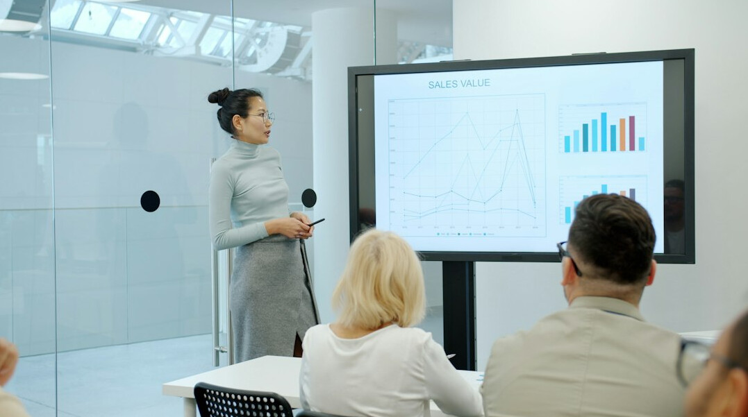successful business presentation